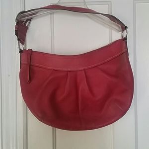 Red/Magenta Coach Purse